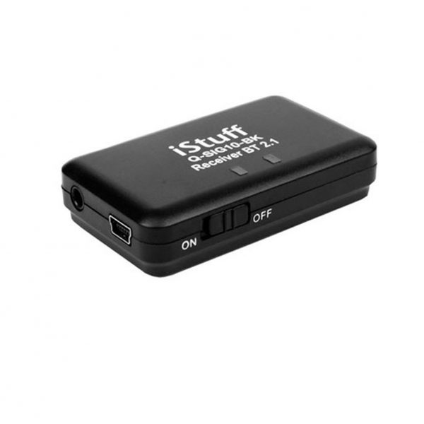 RECEPTOR BLUETOOTH ISTUFF Q-SIG10-BK COLOR NEGRO