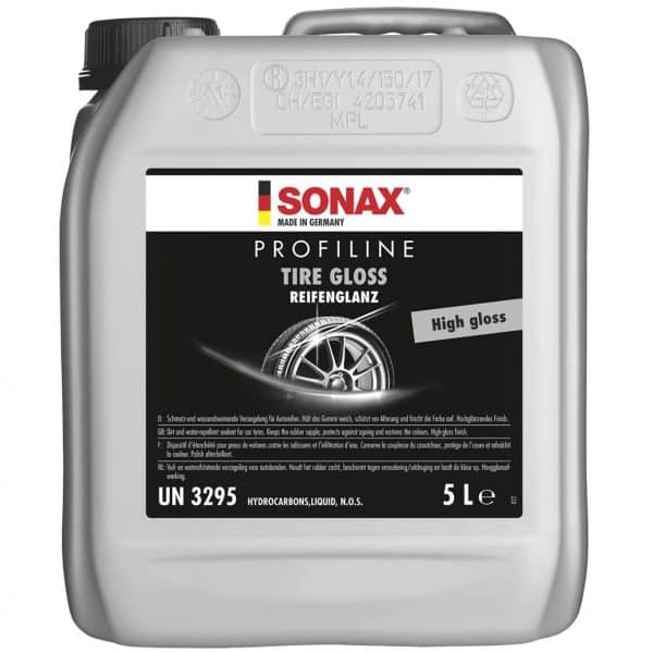 SONAX ABRILLANTADOR PROFESIONAL PARA NEUMATICOS 5L