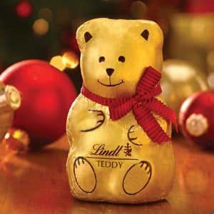 FIGURA DE CHOCOLATE LINDT TEDDY