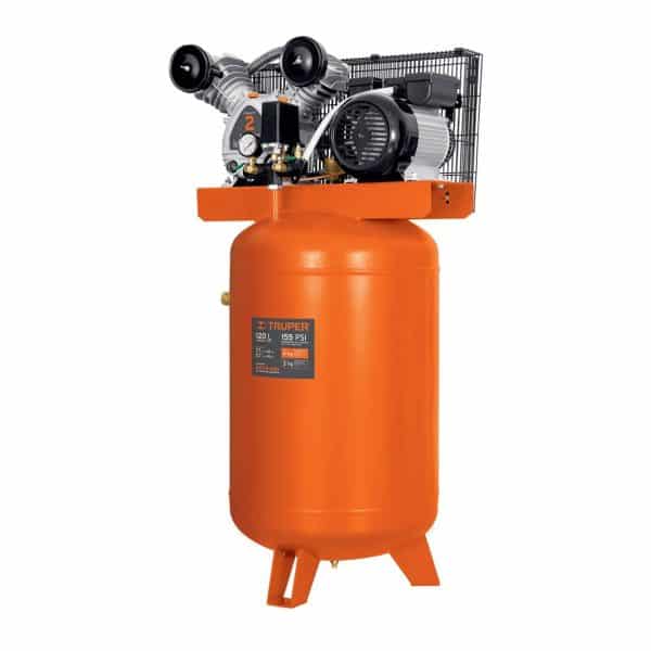 COMPRESOR LUBRICADO DE BANDA, 120 LITROS, 4 HP, 220V