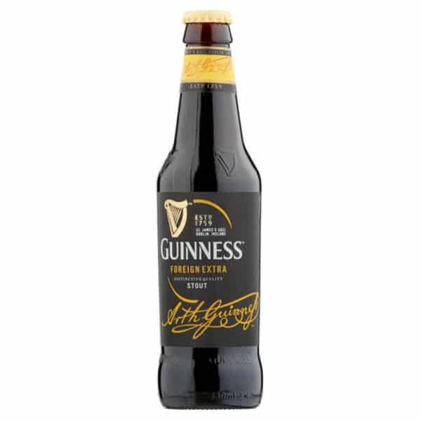 CERVEZA IRLANDESA GUINNESS FOREIGN EXTRA STOUT