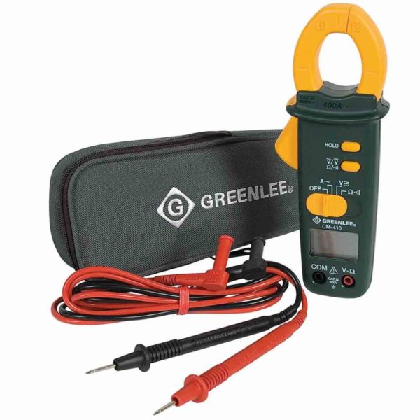 AMPERIMETRO DE GANCHO GREENLEE CM-410