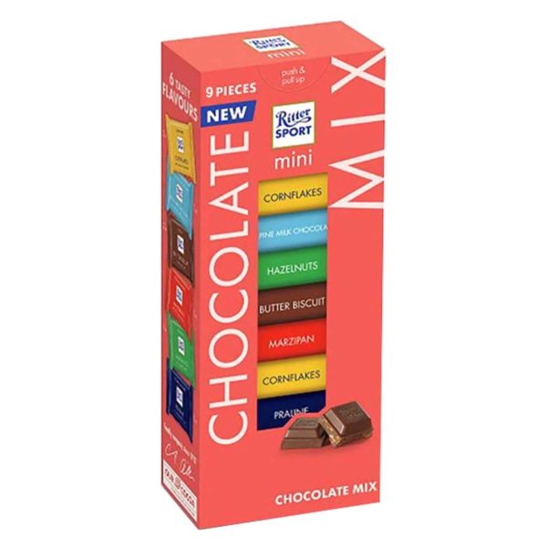 TORRE DE CHOCOLATES RITTERSPORT MINI COLORFUL SELECTION