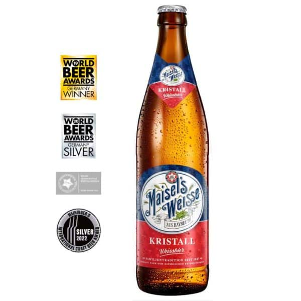 CERVEZA ALEMANA MAISEL'S WEISSE KRISTALL