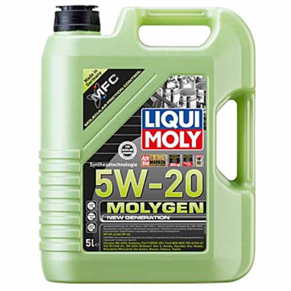 ACEITE SINTETICO LIQUI MOLY MOLYGEN NEW GENERATION 5W20