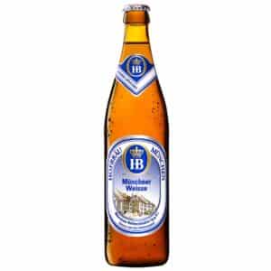 CERVEZA ALEMANA HOFBRÄU MÜNCHNER WEISSE