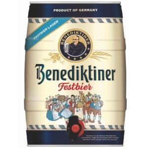 CERVEZA ALEMANA BENEDIKTINER FESTBIER BARRIL